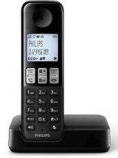 PHILIPS D2301B/53 vezeték nélküli telefon Mobil / Kommunikáció / Smart - DECT / cordless telefon - 301169
