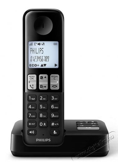 PHILIPS D2351B/53 vezeték nélküli telefon Mobil / Kommunikáció / Smart - DECT / cordless telefon - 305366