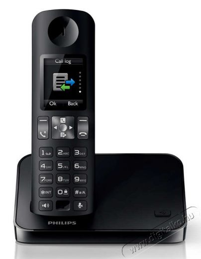 PHILIPS D6001B/53 vezeték nélküli telefon Mobil / Kommunikáció / Smart - DECT / cordless telefon - 301162