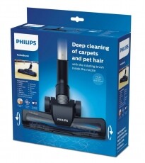 PHILIPS FC8005/01 TriActive Turbo Brush porszívófej - fekete Háztartás / Otthon / Kültér - Porszívó / takarítógép - Porszívófej / kefe - 354024