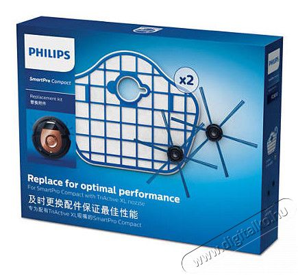 PHILIPS FC8013/01 SmartPro Compact cserekészlet Háztartás / Otthon / Kültér - Porszívó / takarítógép - Szűrő - 318464