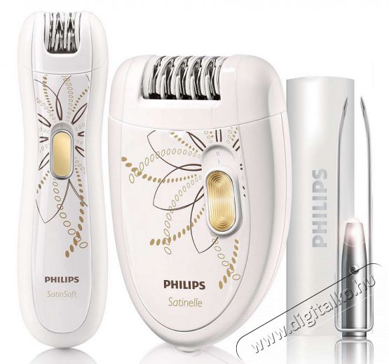 PHILIPS HP6540/00 epilátor szett Szépségápolás / Egészség - Szőrtelenítő / borotva - Női szőrtelenítő - 284379