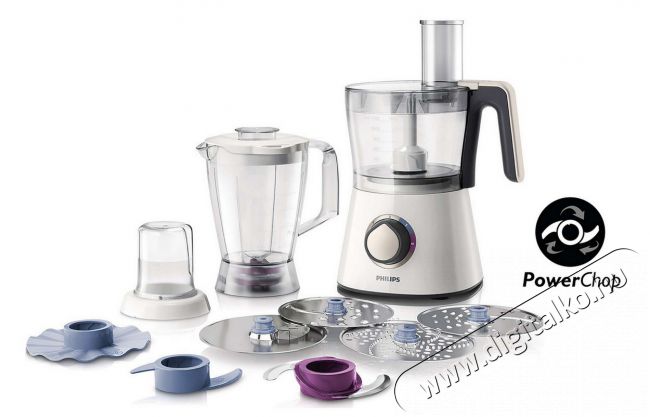 PHILIPS HR7762/00 konyhai robotgép Konyhai termékek - Konyhai kisgép (előkészítés / feldolgozás) - Konyhai robotgép - 284457