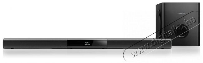 PHILIPS HTL3140B/12 2.1-es hangsugárzó Audio-Video / Hifi / Multimédia - Hangprojektor / soundbar - Mélyláda nélkül - 286281