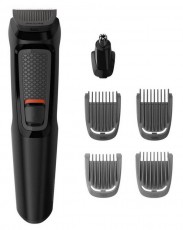 PHILIPS Multiroom Series 3000 MG3710/15 6 az 1-ben testszőrzetnyíró készlet Szépségápolás / Egészség - Szőrtelenítő / borotva - Arc- és testszőrzet vágó, formázó - 345892