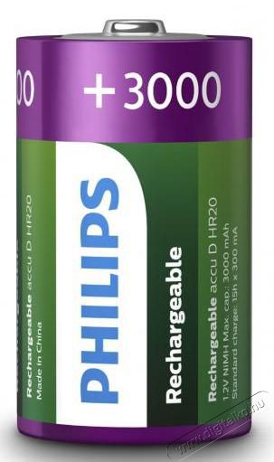 PHILIPS R20B2A300/10 akkumulátor (3000mAh) Akkuk és töltők - Elem méretű akku és töltő - Akku - 312594