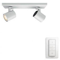 PHILIPS Runner Hue bar/tube white 2x5.5W GU10 White Ambiance spot + DIMSwitch 5309231P7 H&aacute;ztart&aacute;s / Otthon / K&uuml;lt&eacute;r - Vil&aacute;g&iacute;t&aacute;s / elektromoss&aacute;g - Fali / mennyezeti l&aacute;mpa - 328916