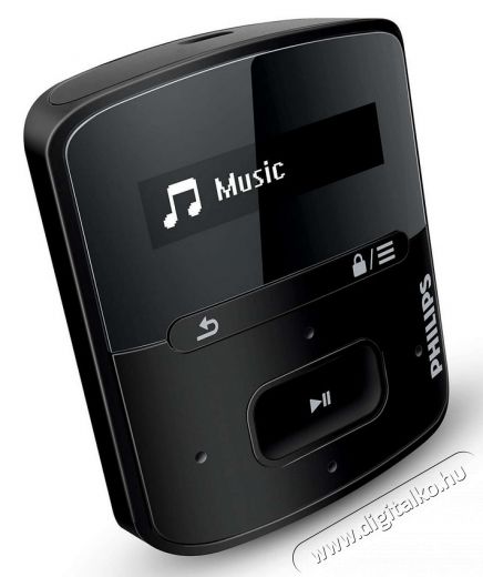 PHILIPS SA4RGA02KN/12 MP3/MP4 lejátszó Audio-Video / Hifi / Multimédia - Hordozható CD / DVD / Multimédia készülék - MP3/MP4 lejátszó - 286126