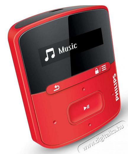 PHILIPS SA4RGA04RF/12 MP3/MP4 lejátszó Audio-Video / Hifi / Multimédia - Hordozható CD / DVD / Multimédia készülék - MP3/MP4 lejátszó - 286127