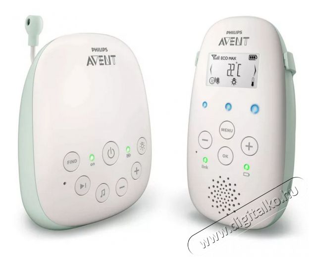 PHILIPS SCD711/52 Avent bébiőr Szépségápolás / Egészség - Baba mama termék - Bébiőr / babafigyelő - 362052