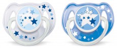 PHILIPS SCF176/22 6-18 hó Avent éjszakai cumik Szépségápolás / Egészség - Baba mama termék - Cumisüveg / cumi / etetés kiegészítő - 298602