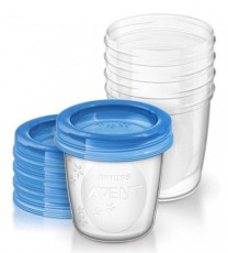 PHILIPS SCF619/05 Avent Via Natural anyatejtároló pohár 180 ml (5 db) Szépségápolás / Egészség - Baba mama termék - Egyéb baba mama termék - 312618