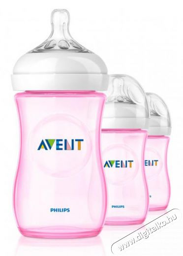 PHILIPS SCF694/17 AVENT Natural cumisüveg 260ml Szépségápolás / Egészség - Baba mama termék - Cumisüveg / cumi / etetés kiegészítő - 312624