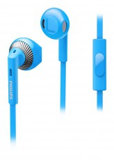 PHILIPS SHE3205BL/00 mikrofonos fülhallgató - kék Audio-Video / Hifi / Multimédia - Fül és Fejhallgatók - Fülhallgató mikrofonnal / headset - 325793