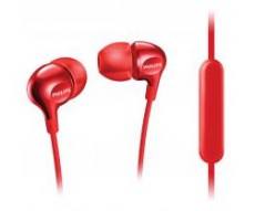 PHILIPS SHE3705RD/00 fülhallgató - piros Audio-Video / Hifi / Multimédia - Fül és Fejhallgatók - Fülhallgató mikrofonnal / headset - 312647