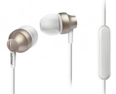 PHILIPS SHE3855GD/00 fülhallgató - arany Audio-Video / Hifi / Multimédia - Fül és Fejhallgatók - Fülhallgató mikrofonnal / headset - 312655