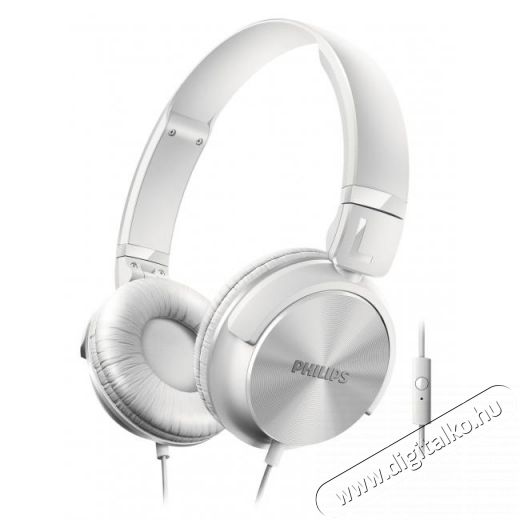 PHILIPS SHL3065WT/00 fejhallgató - fehér Audio-Video / Hifi / Multimédia - Fül és Fejhallgatók - Fejhallgató mikrofonnal / headset - 312667