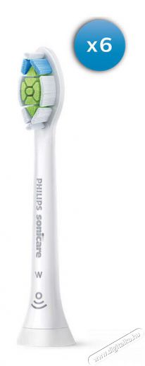 PHILIPS HX6066/10 Sonicare Optimal White Standard fogkefefej, 6 db Szépségápolás / Egészség - Száj / fog ápolás - Kiegészítő - 342337