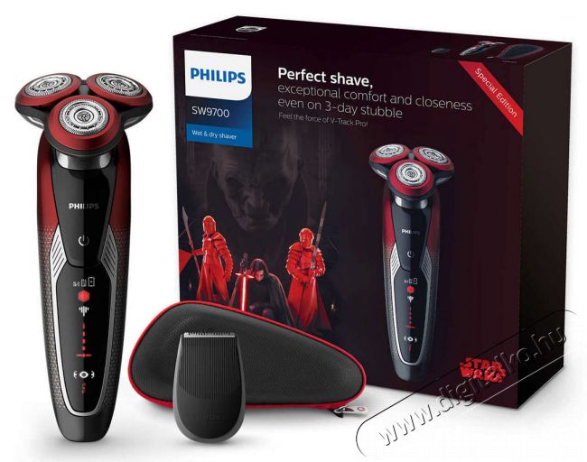 PHILIPS SW9700/67 Star Wars Special Edition nedves és száraz elektromos borotva Szépségápolás / Egészség - Szőrtelenítő / borotva - Férfi borotva - 331524