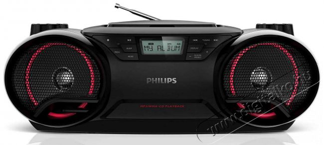 PHILIPS AZ3831/12 hordozható CD-s rádiómagnó Audio-Video / Hifi / Multimédia - Hordozható CD / DVD / Multimédia készülék - Hordozható CD / Multimédia rádiómagnó / Boombox - 286198