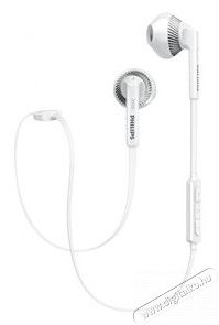 PHILIPS SHB5250WT/00 Bluetooth fülhallgató - fehér Audio-Video / Hifi / Multimédia - Fül és Fejhallgatók - Fülhallgató mikrofonnal / headset - 312631