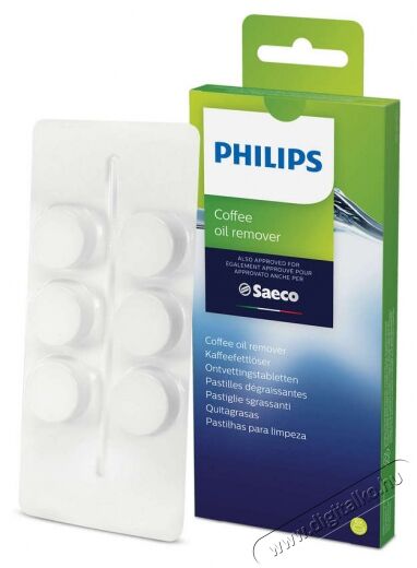 PHILIPS CA6704/10 kávéolaj-eltávolító tabletták Konyhai termékek - Kávéfőző / kávéörlő / kiegészítő - Filter / tisztító / vízkőmentesítő - 331457