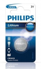 PHILIPS CR2025 lítium gombelem Akkuk és töltők - Elem - 301131