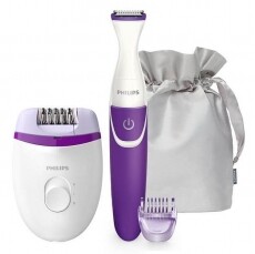 PHILIPS BRP505/00 Satinelle Essential duo epilátor szett Szépségápolás / Egészség - Szőrtelenítő / borotva - Női szőrtelenítő - 361790