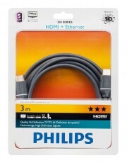 PHILIPS SWV4433S HDMI kábel 3m Tv kiegészítők - Kábel / csatlakozó - Hdmi kábel - 301267