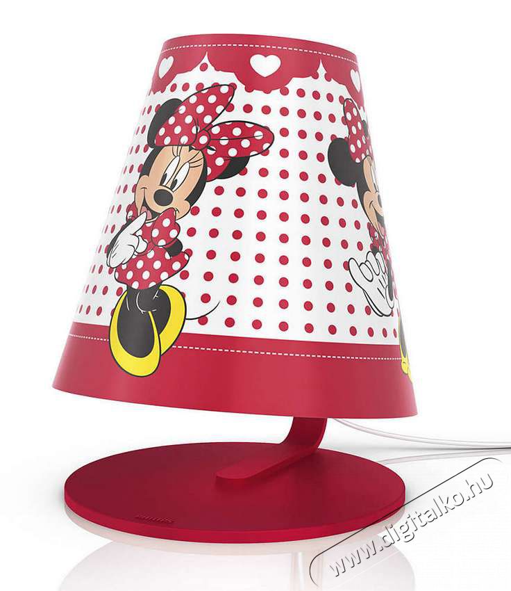 PHILIPS 717643116 Minnie Mouse asztali lámpa Háztartás / Otthon / Kültér - Világítás / elektromosság - Asztali lámpa - 301126