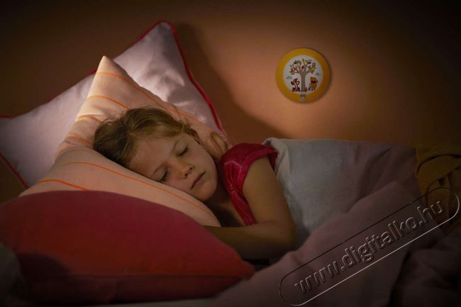 PHILIPS 717653416 Micimackó éjjeli fény, fali lámpa Háztartás / Otthon / Kültér - Világítás / elektromosság - Éjszakai irányfény - 305368