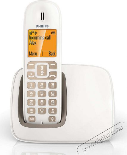 PHILIPS CD2901WB vezetékes telefon Mobil / Kommunikáció / Smart - DECT / cordless telefon - 301179