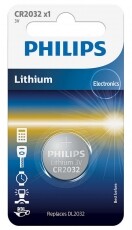 PHILIPS CR2032 lítium gombelem Akkuk és töltők - Elem - 301210