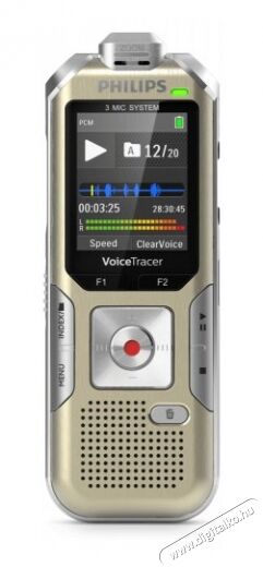 PHILIPS DVT6510 VoiceTracer diktafon Mobil / Kommunikáció / Smart - Diktafon - Diktafon - 350651