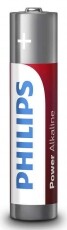 PHILIPS LR03P4B/10 Power Alkaline AAA elem - 4db Akkuk és töltők - Elem - 362096