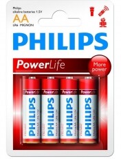 PHILIPS LR6P4B/10 elem - 4db Akkuk és töltők - Elem - 362095