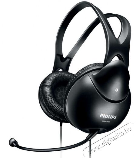 PHILIPS SHM1900/00 fejhallgató Audio-Video / Hifi / Multimédia - Fül és Fejhallgatók - Fejhallgató mikrofonnal / headset - 298912