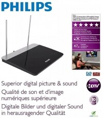 PHILIPS SDV6227/12 TV Antenna Tv kiegészítők - Antenna - Beltéri antenna - 354069
