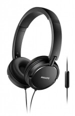 PHILIPS SHL5005/00 mikrofonos fejhallgató - fekete Audio-Video / Hifi / Multimédia - Fül és Fejhallgatók - Fejhallgató mikrofonnal / headset - 334238