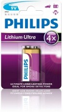 PHILIPS 6FR61LB1A/10 9V litium elem Akkuk és töltők - Elem - 362091