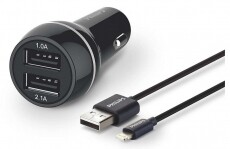 PHILIPS DLP2357V/10 USB autós töltő lighting csatlakozóval Autóhifi / Autó felszerelés - Autós töltő / szivargyújtó adapter - 301153