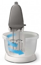 PHILIPS HR3745/00 Viva Collection tálas mixer Konyhai termékek - Konyhai kisgép (előkészítés / feldolgozás) - Tálas mixer - 318470