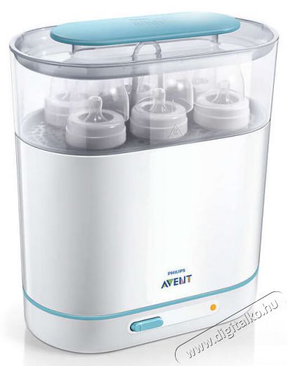 PHILIPS SCF284/03 Avent 3 az 1-ben elektromos gőzsterilizáló Szépségápolás / Egészség - Baba mama termék - Sterilizáló - 325788