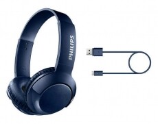 PHILIPS SHB3075BL/00 Bluetooth fejhallgató - kék Audio-Video / Hifi / Multimédia - Fül és Fejhallgatók - Fejhallgató - 334236