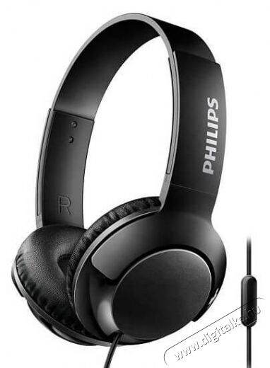 PHILIPS SHL3075BK/00 mikrofonos fejhallgató - fekete Audio-Video / Hifi / Multimédia - Fül és Fejhallgatók - Fejhallgató mikrofonnal / headset - 325802