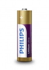 PHILIPS FR6LB4A/10 Lithium Ultra AA elem 4db Akkuk és töltők - Elem - 354028