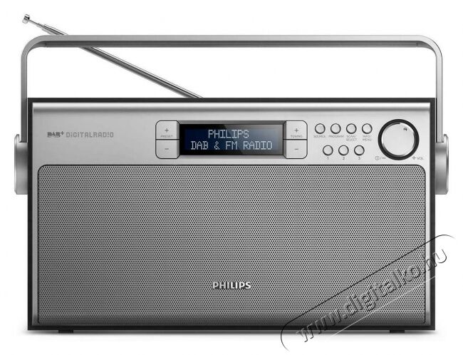 PHILIPS AE5220B/12 táskarádió - fekete Audio-Video / Hifi / Multimédia - Rádió / órás rádió - Hordozható, zseb-, táska rádió - 350632