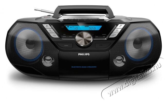 PHILIPS AZB798T/12 hordozható CD-s rádió Audio-Video / Hifi / Multimédia - Rádió / órás rádió - Hordozható, zseb-, táska rádió - 350639
