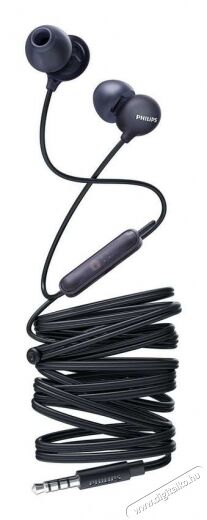 PHILIPS SHE2405BK/00 UpBeat fülhallgató headset - fekete Audio-Video / Hifi / Multimédia - Fül és Fejhallgatók - Fülhallgató mikrofonnal / headset - 350699