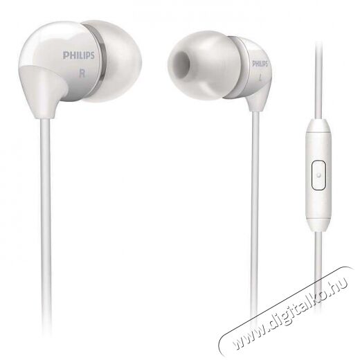 PHILIPS SHE3595WT fülhallgató Audio-Video / Hifi / Multimédia - Fül és Fejhallgatók - Fülhallgató mikrofonnal / headset - 298714